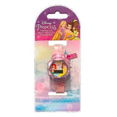 Reloj Princesas Lcd Parpadeante Rosado